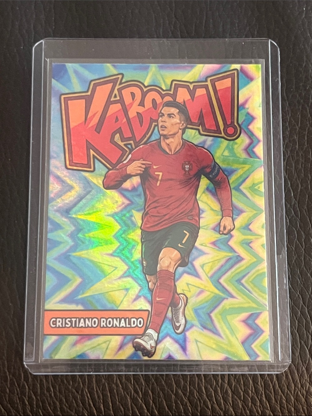 Cristiano Ronaldo Kaboom Custom Art Card Portugal Jersey
